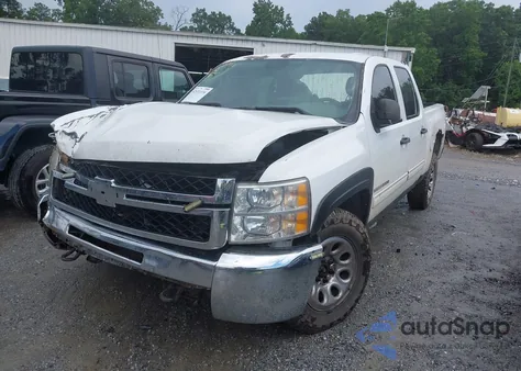 2012 Chevrolet Silverado 1500 Ls из США, поврежденный, VIN 3GCPKREA0CG130004